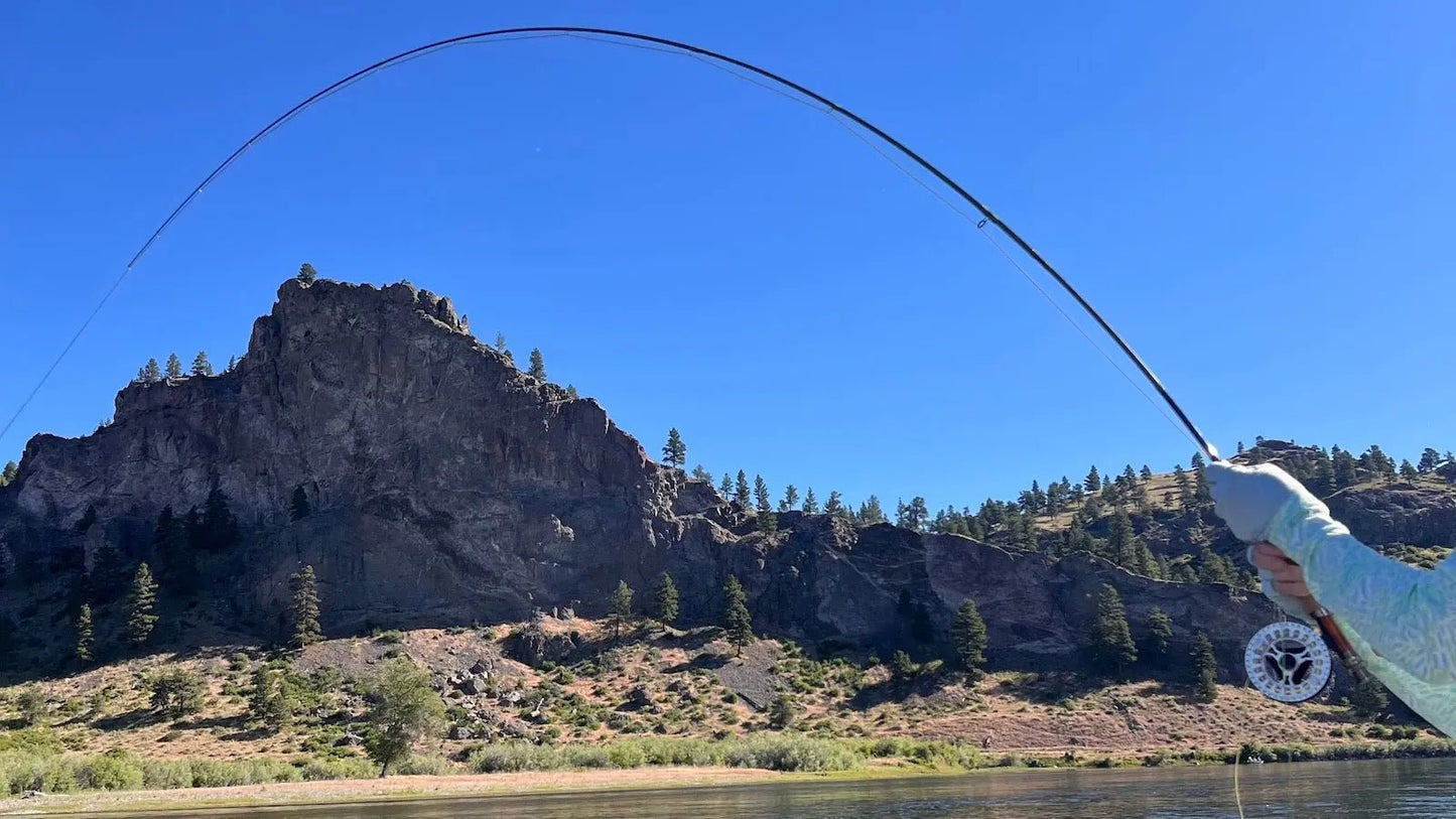 best fly rod for fishing montana FlyWorks 406 powerful Toray carbon fiber backbone Montana Fly Fishing Skills: Learn