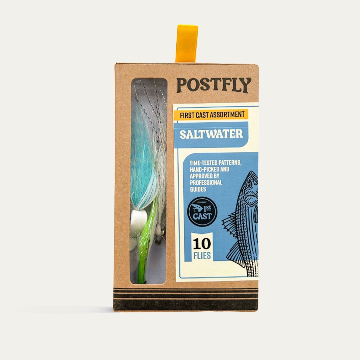 First Cast Beginner Saltwater Fly Assortment - 10 Flies - Riverstone Outfitters