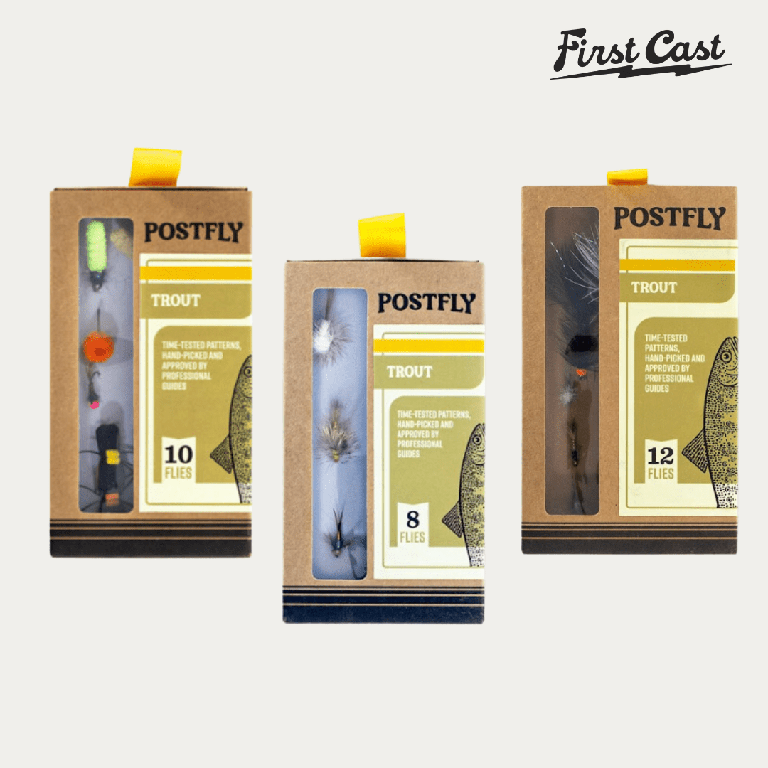 First Cast Beginner Trout Fly Assortment - 30 Flies - Riverstone Outfitters