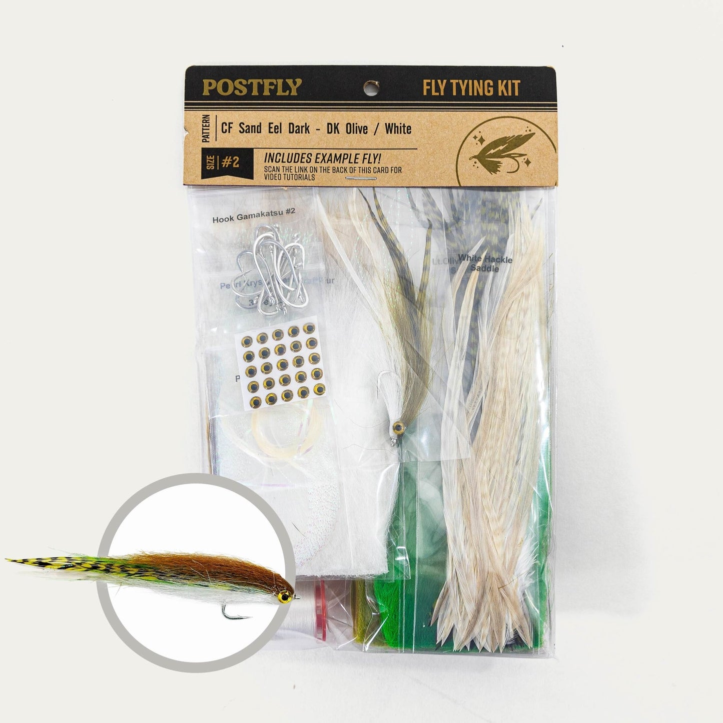 Fly Tying Kit | Sand Eel Slider - Riverstone Outfitters