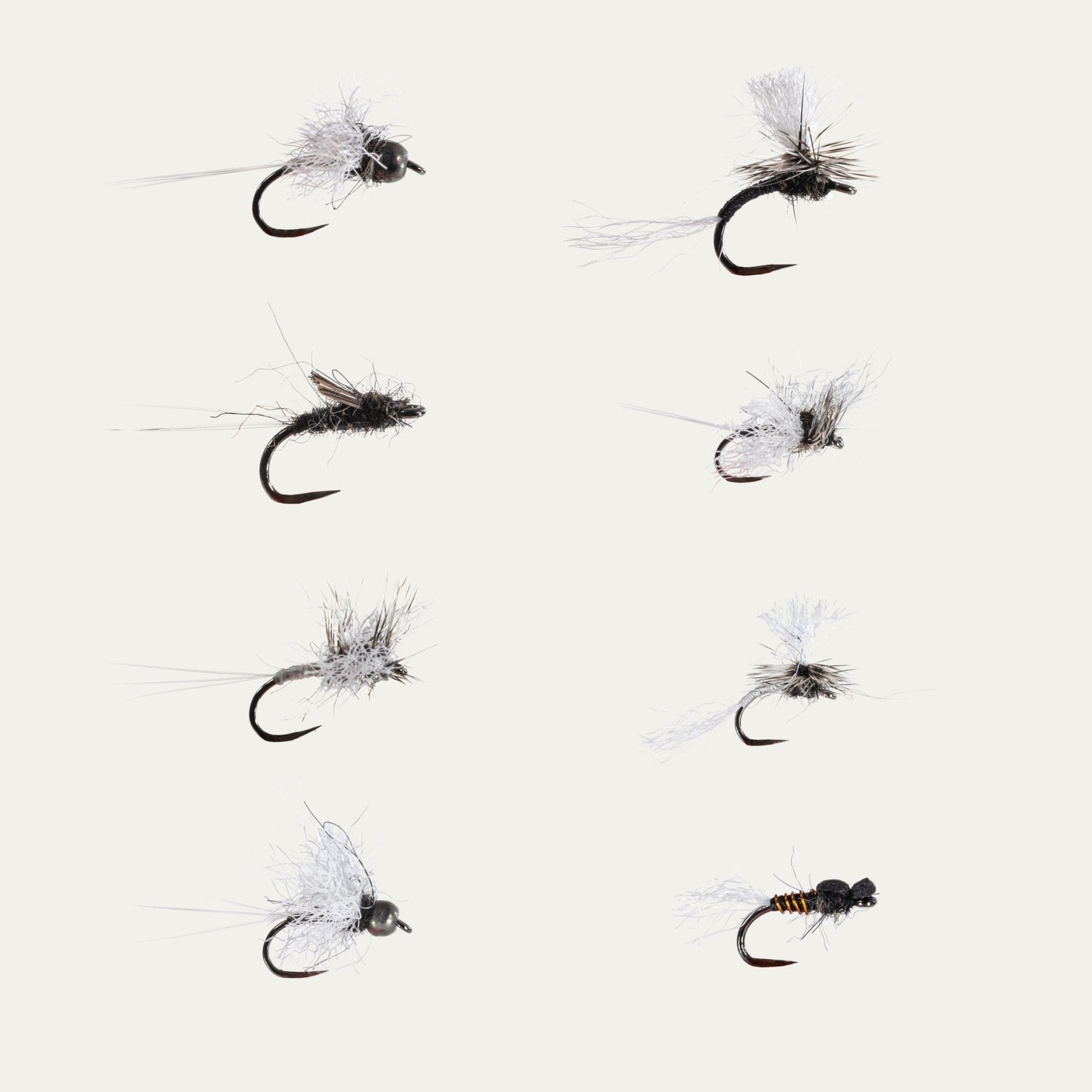 Trico Mayfly BugCycle Fly Assortment, 8pk, Barbless, Ahrex - Riverstone Outfitters